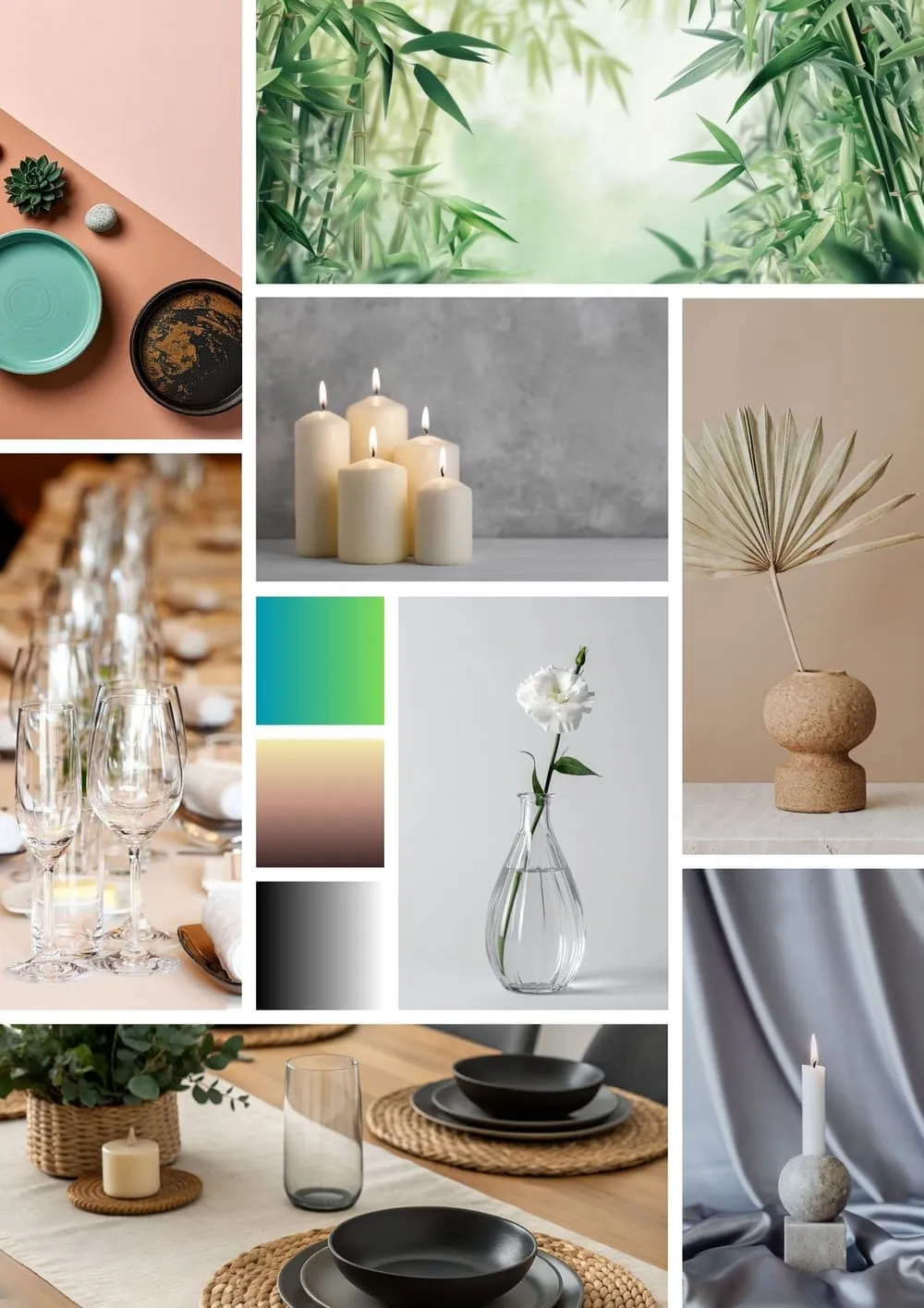 Moodboard Beton & wit